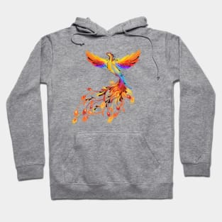 Watercolor Phoenix Hoodie